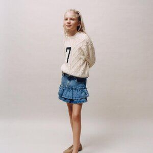 CABLE KNIT SWEATER